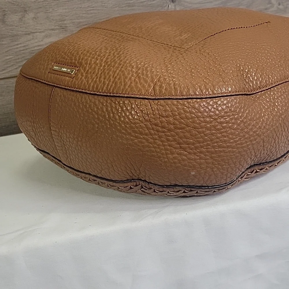 Rebecca Minkoff Brown Pebble Leather Tote Bag